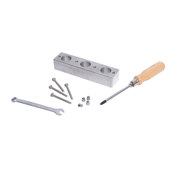 Kit d'adaptateur à pelouse pour raccourcir les coupures de la cuillère creuse