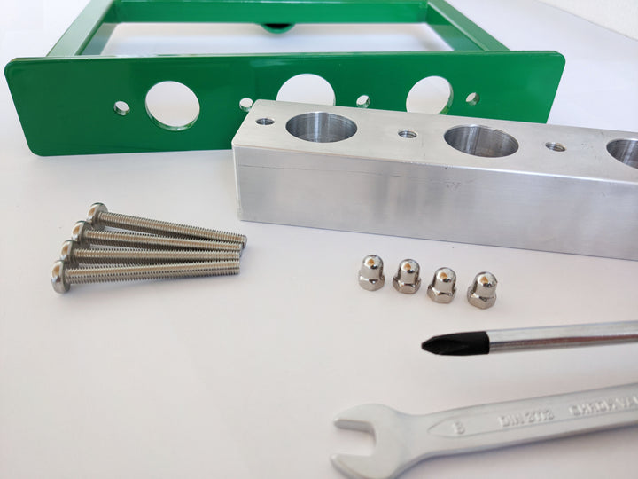 Kit d'adaptateur à pelouse pour raccourcir les coupures de la cuillère creuse