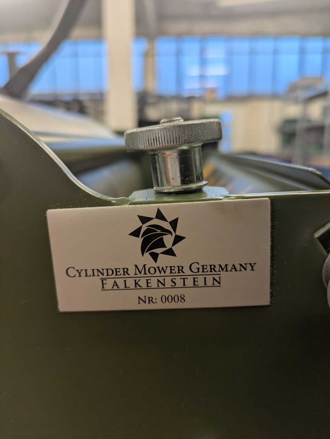 Falkenstein Pro 8-Blade Reel, RAL 6003 Olive Green (Pre-Owned No. 0008)