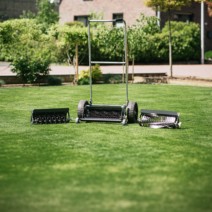 Lawn Dethatcher with Interchangeable Cartridges